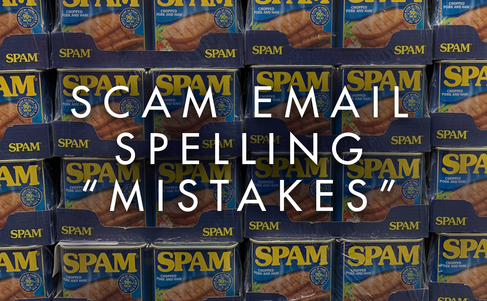 You are currently viewing Scam Email Spelling “Mistakes”