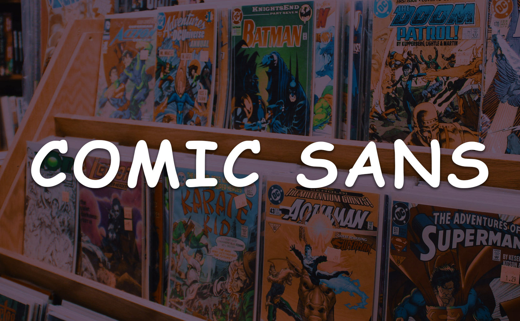 You are currently viewing Comic Sans