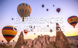 Experiences Over Things