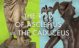 The Rod of Asclepius vs the Caduceus