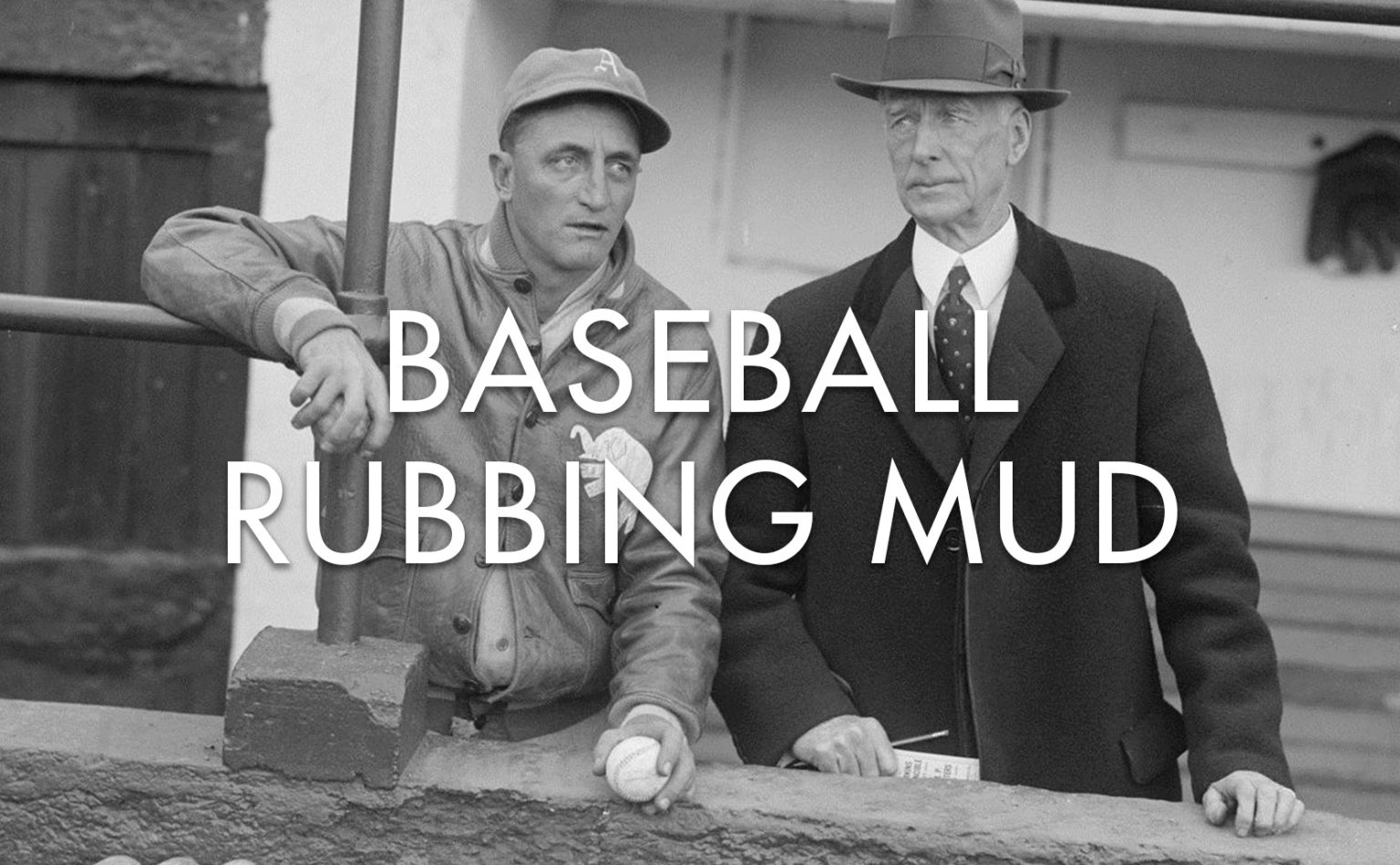 Baseball Rubbing Mud