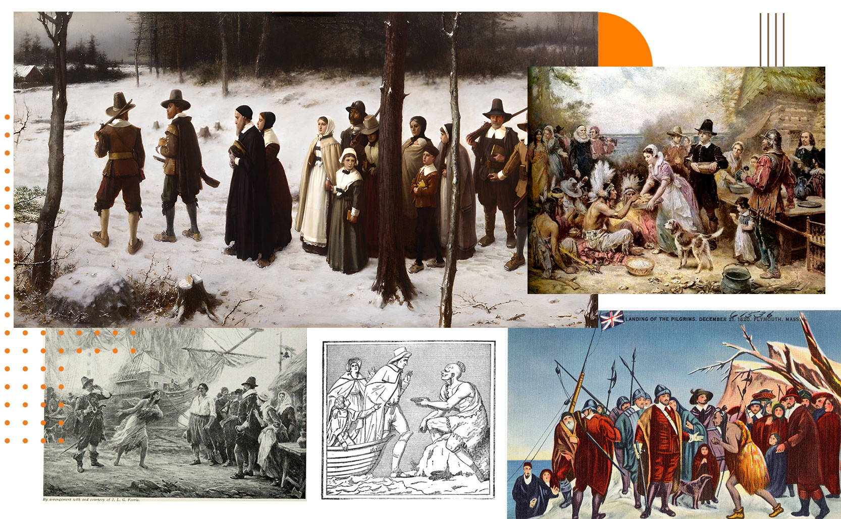 Pilgrims in North America