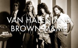 Van Halen and Brown M&Ms