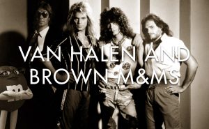 van halen and brown m&ms