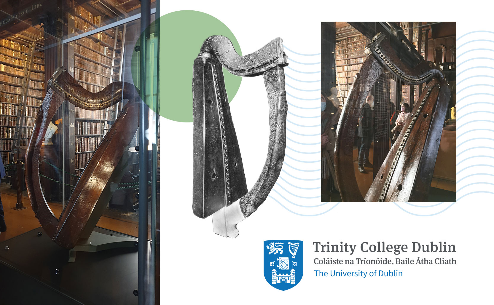 the Trinity College Harp