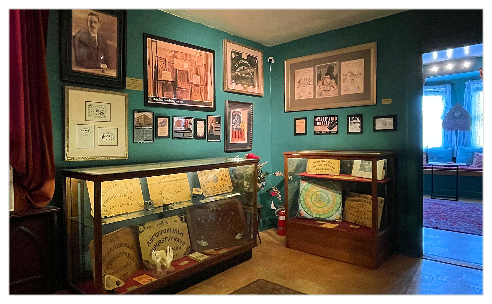 the Witchboard Museum in Baltimore Maryland