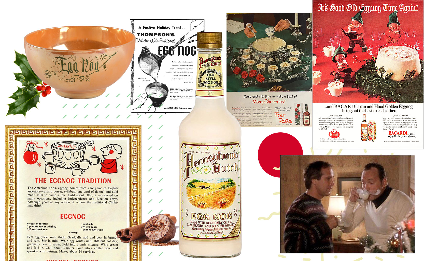 eggnog in the 20th century and beyond